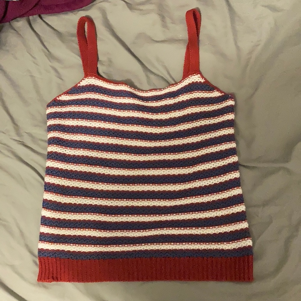 Sweater Material Tank Top
